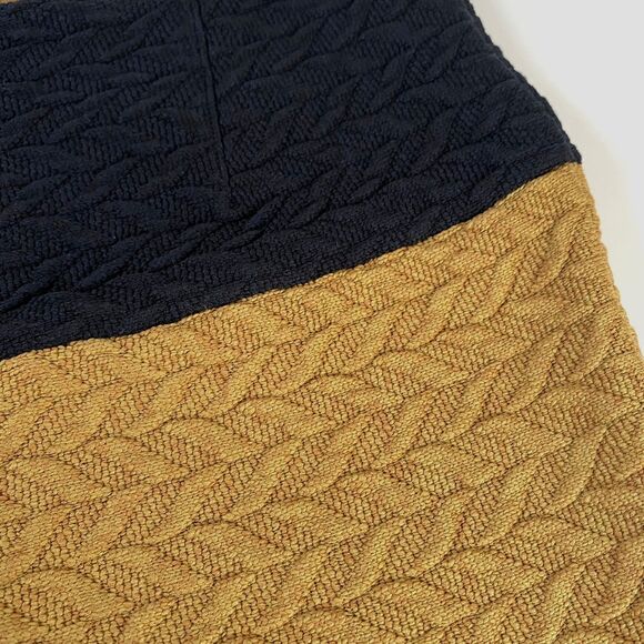 HD in Paris Textured Knit Pencil Skirt Womens 4 Asymmetrical Multi Color Block - Picture 7 of 16